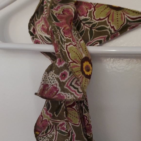 Maurices Floral Lined Midi Dress with Ruffle Straps - Picture 5 of 14